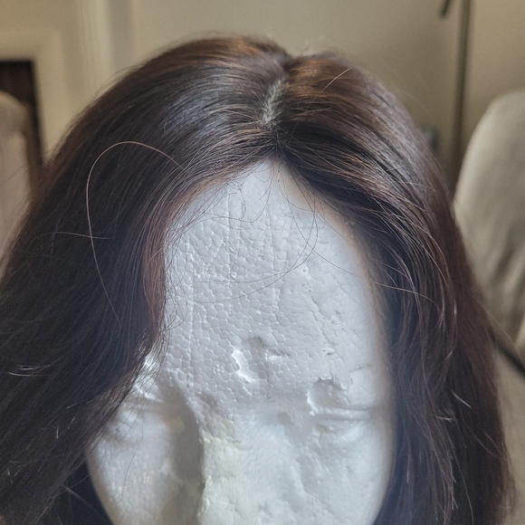 Sary Pink Himan hair wig sheitle - Picture 2 of 7